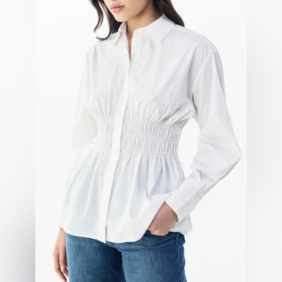 rag & bone Tops - rag & bone Blythe Poplin Shirt